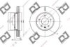 DJ PARTS BD1395 Brake Disc
